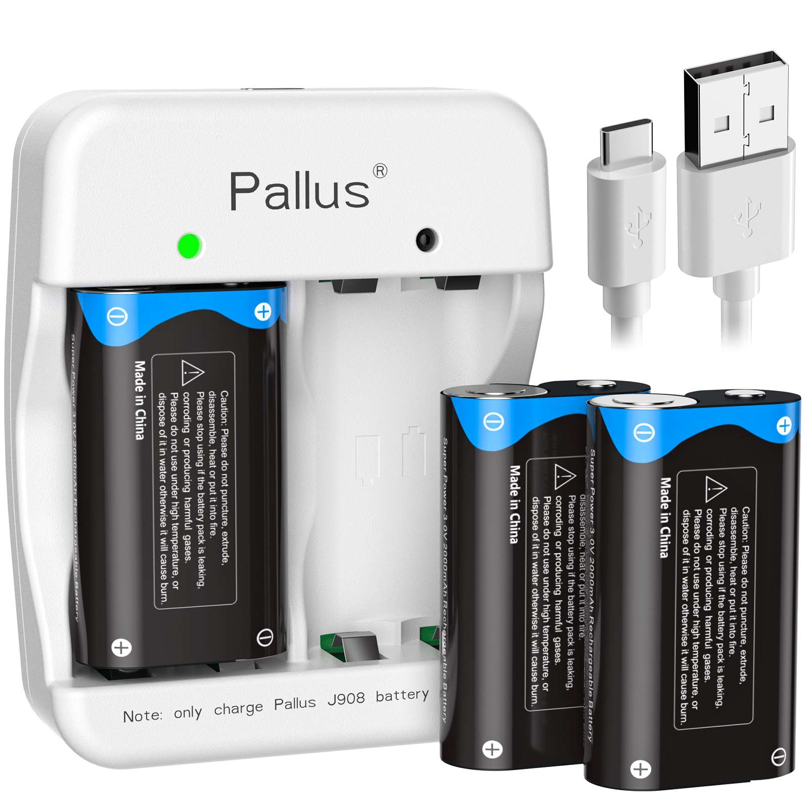 Xbox Controller Battery Pack, Xbox One Battery Pack, Rechargeable Xbox ...