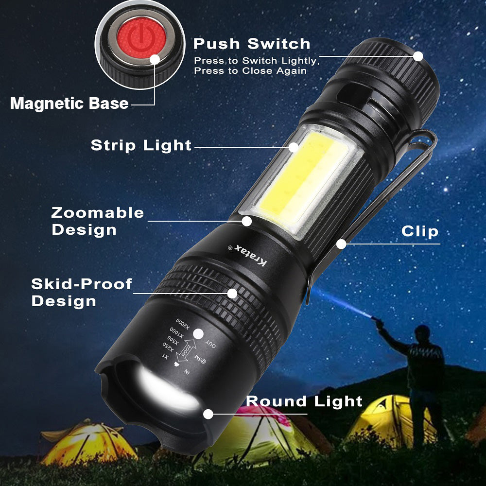 700-lumen Rechargeable COB LED Work Light
